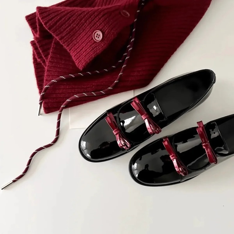 Women'S Fashion Loafers - Retro British Style Mary Jane Women's