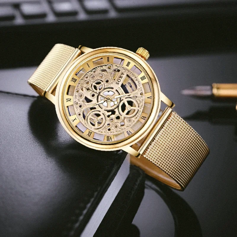 Women Fashion Nz - Luxury Skeleton Men Watch Women Wrist