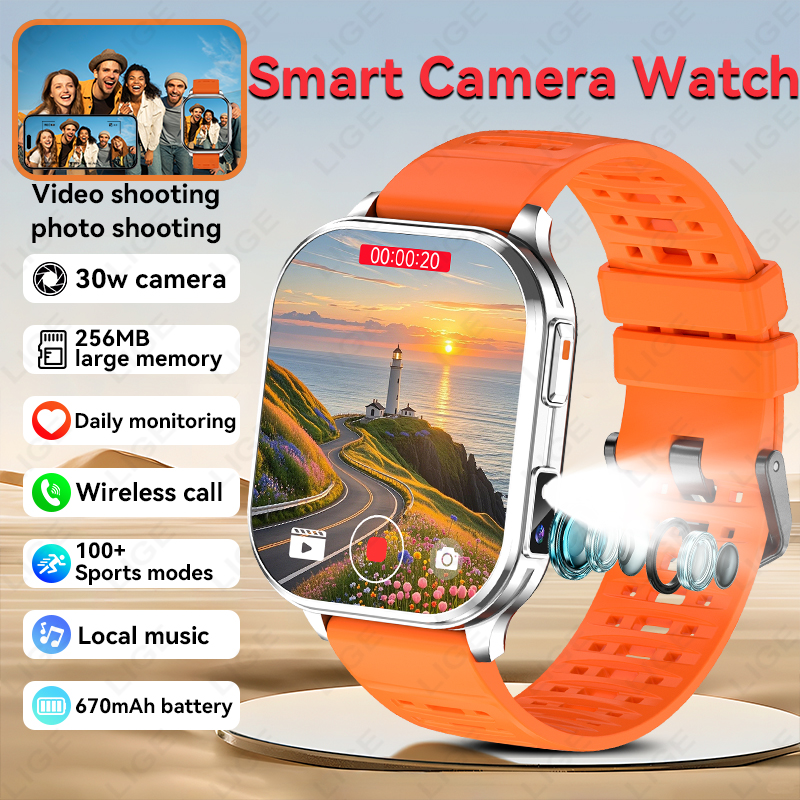 Women Fashion Video - LIGE 2026 Smart Watches Men Women