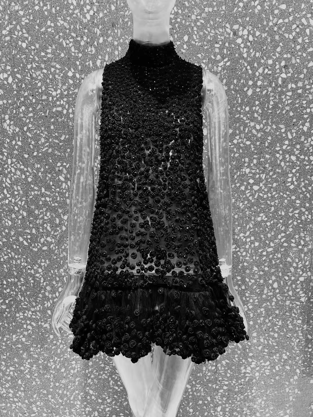 Women Fashion Dress Names - Sexy Women's Transparent Mini Dress Fashion
