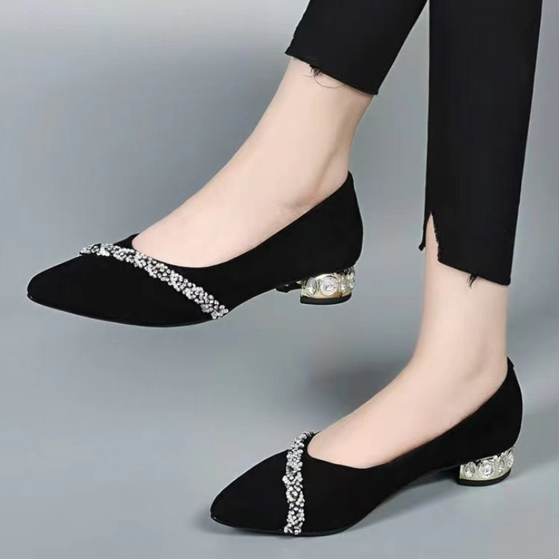 Women'S Fashion Loafers - New Womens Shoes Summer Diamond Shoe