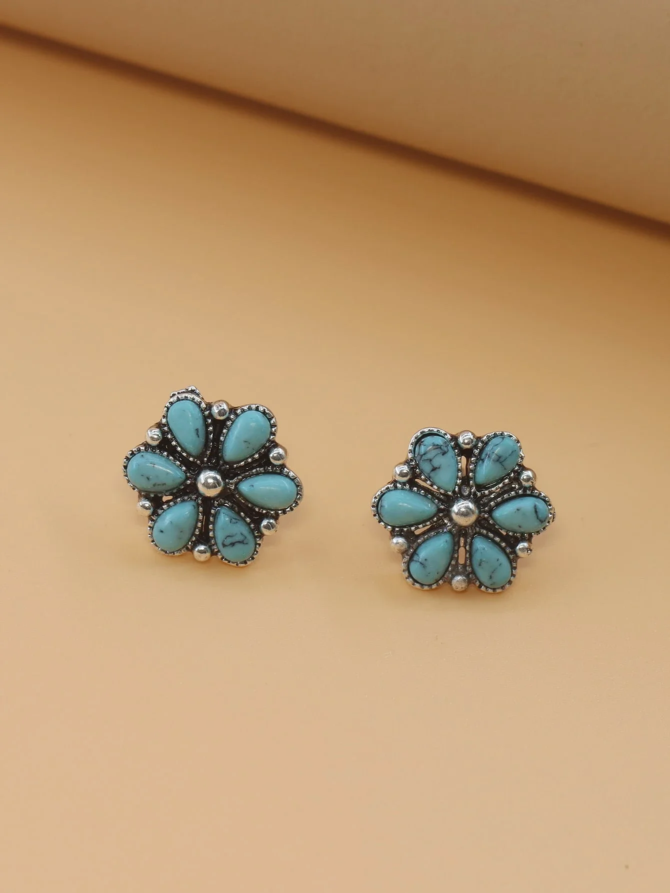 Turquoise Flower Pendant Neckl - Women Fashion Necklace incelemesi ve fiyatı