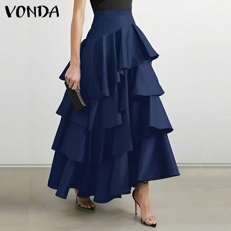 VONDA Plus Size 5XL Women Long - Women'S Fashion Layering incelemesi ve fiyatı