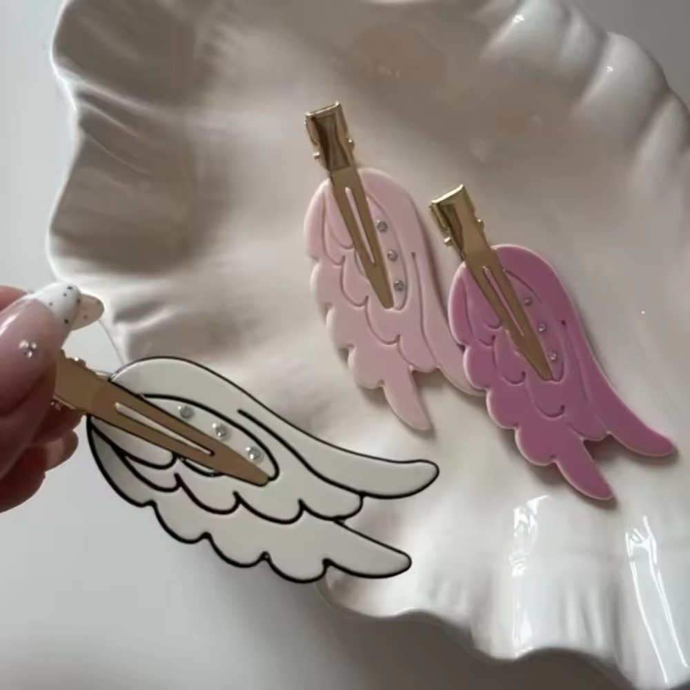 Cute Wings Hair clip Fun Hairp - Women Fashion Fun incelemesi ve fiyatı