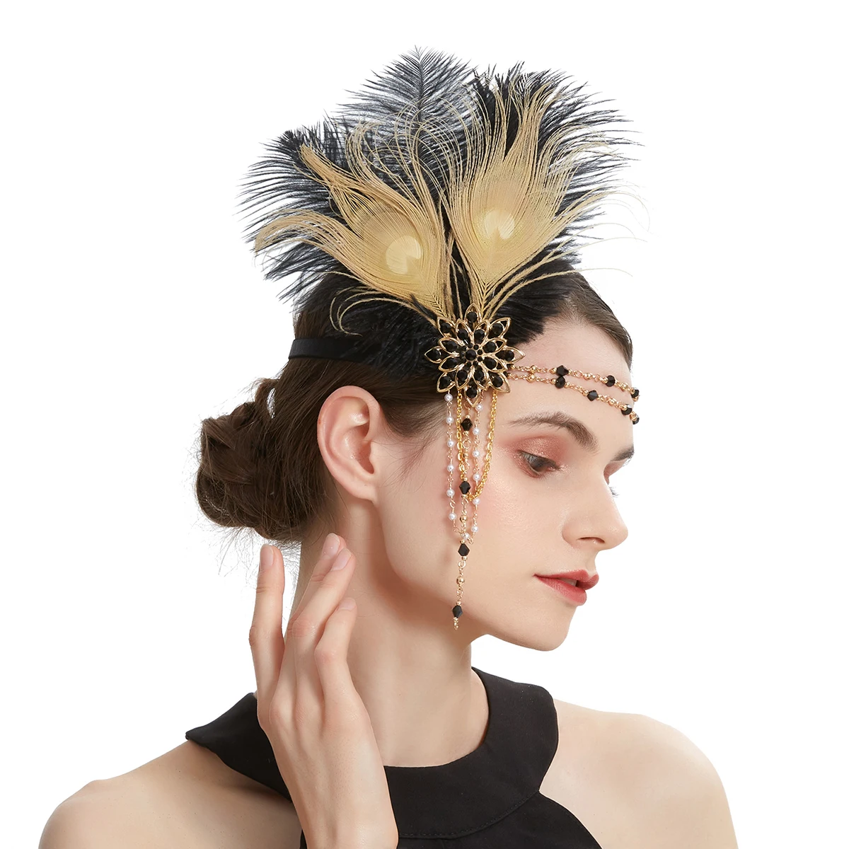 Rhinestone HairBand 1920s Vint - Women'S Fashion Of The 1920S incelemesi ve fiyatı