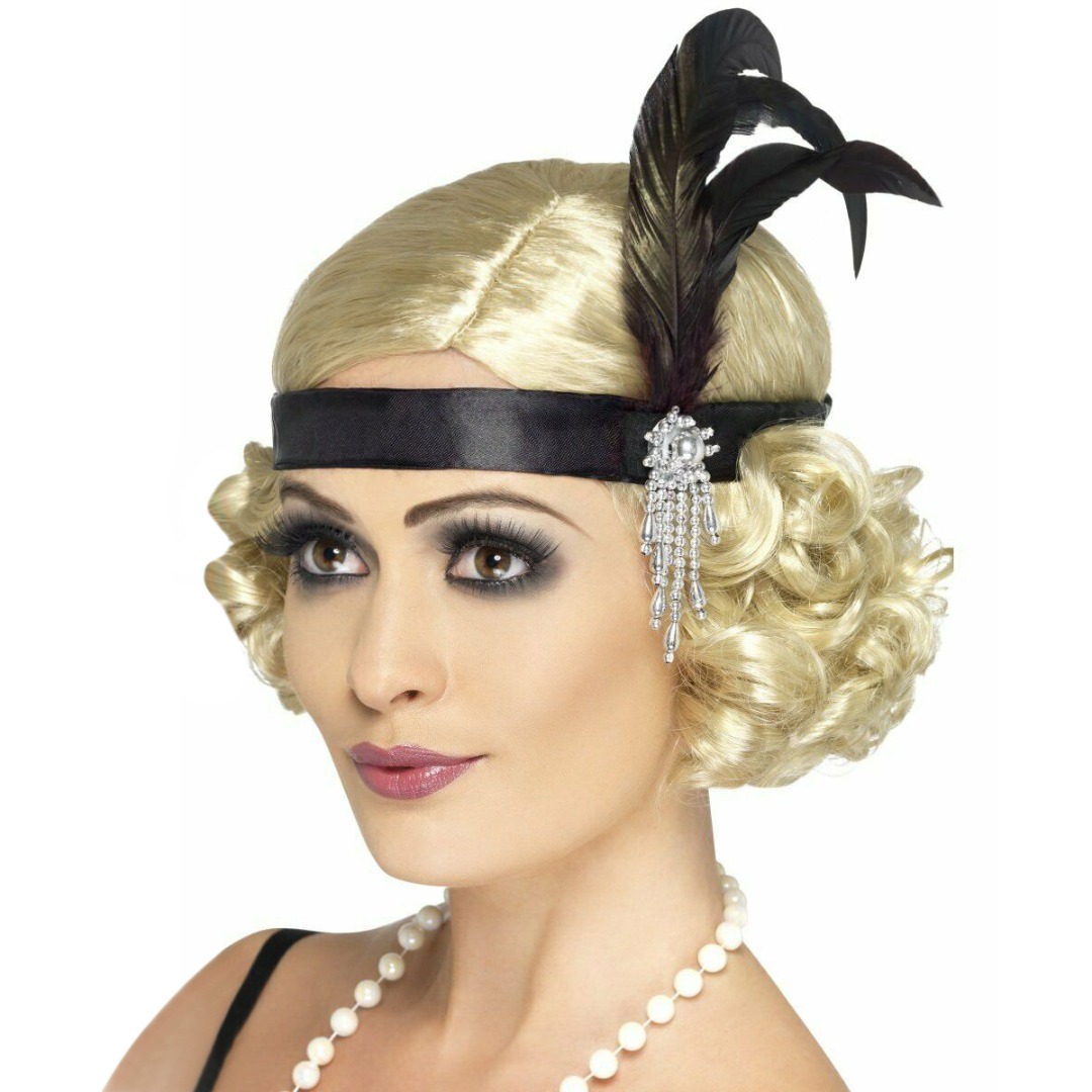 Ladies Flapper Feather Headban - Women'S Fashion Of The 1920S incelemesi ve fiyatı