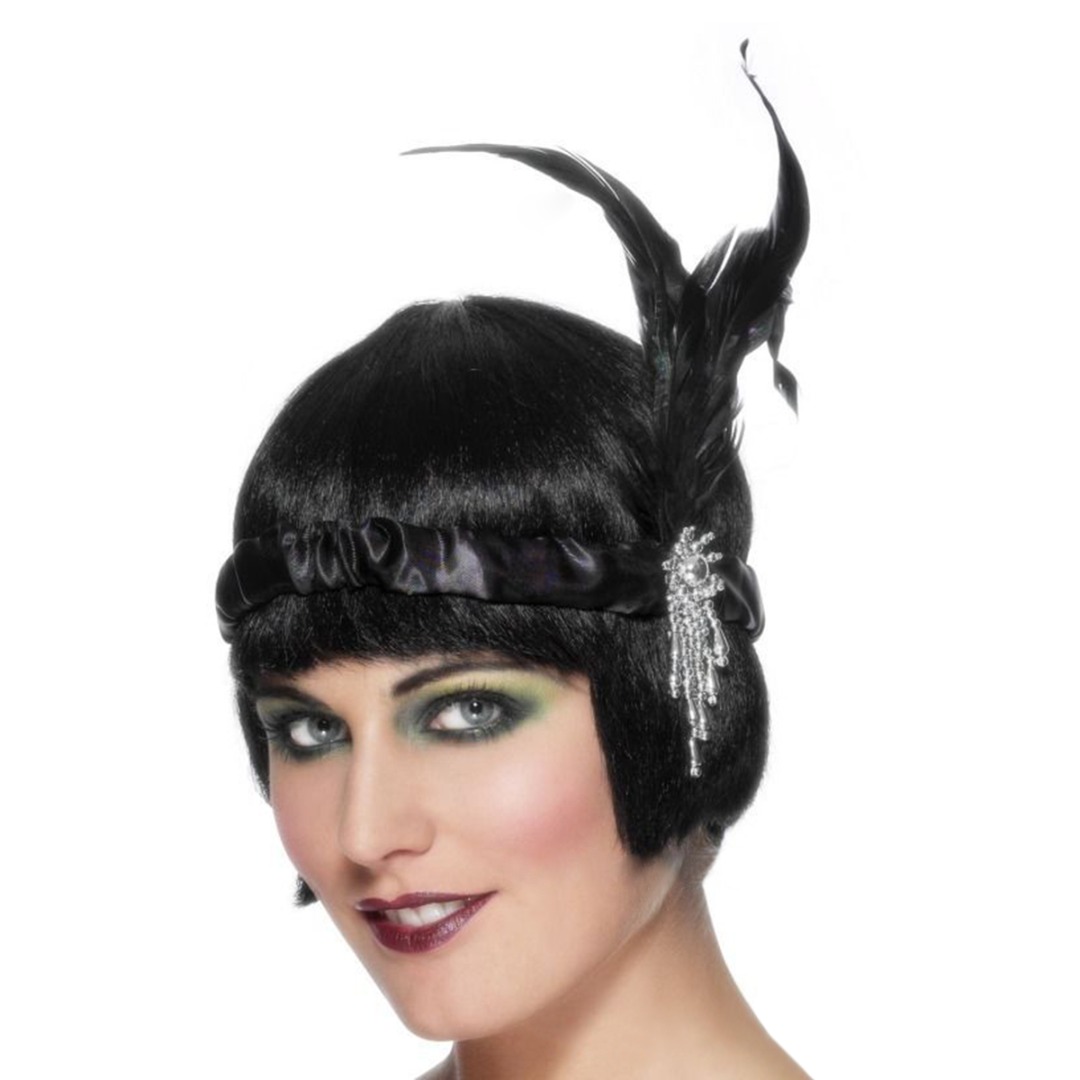 Ladies Flapper Feather Headban - Women'S Fashion Of The 1920S incelemesi ve fiyatı