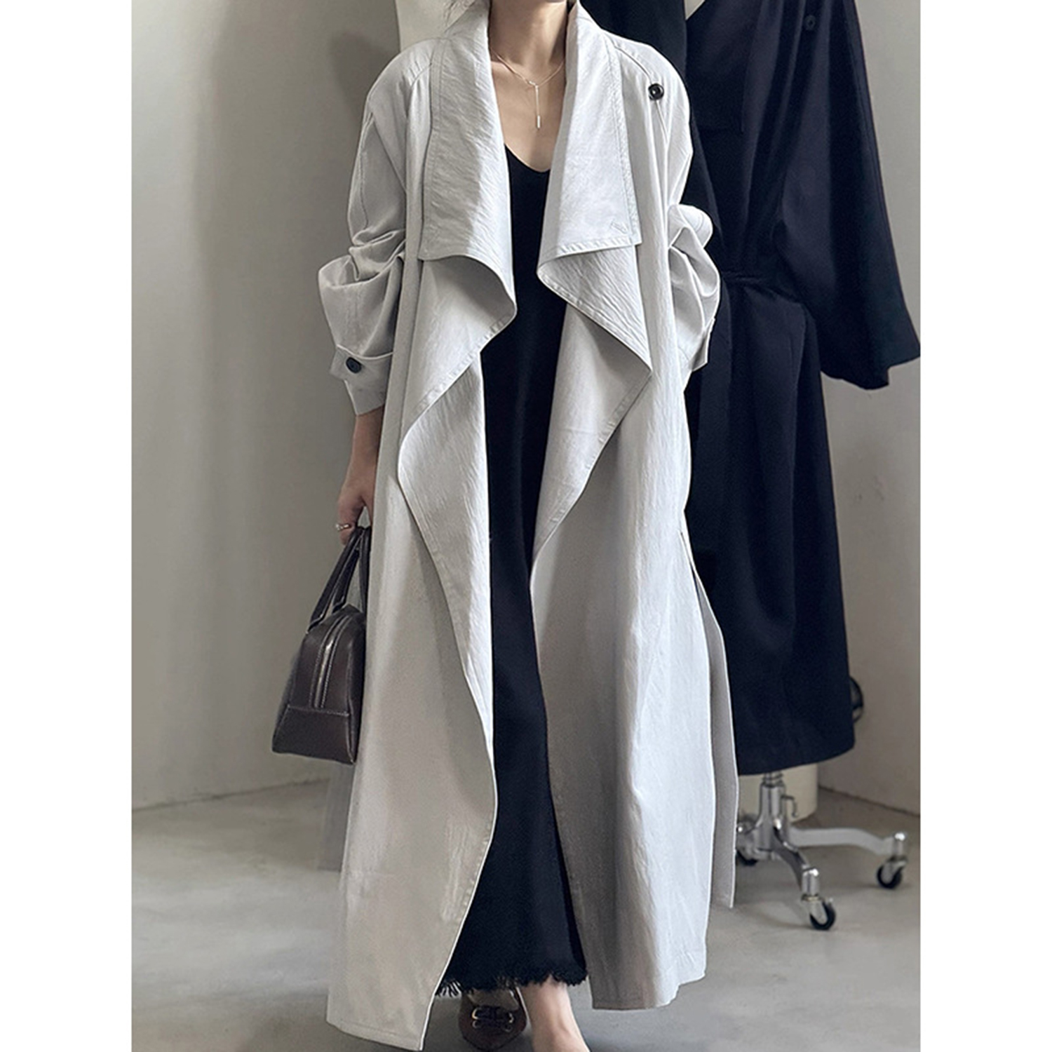 Allingentle Women's Long Coat  - Women'S Fashion Long Coat incelemesi ve fiyatı