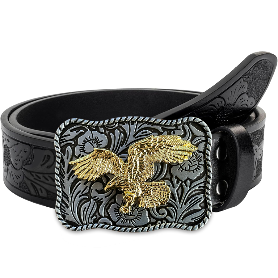 Eagle Tang Grass Pattern Belt  - Women Fashion Nz incelemesi ve fiyatı