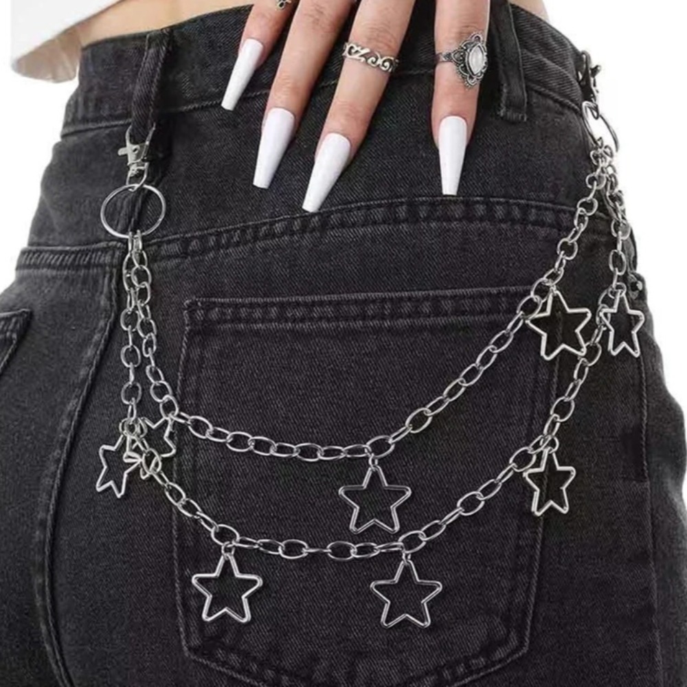 Punk Star Double Layer Waist C - Women'S Fashion Layering incelemesi ve fiyatı