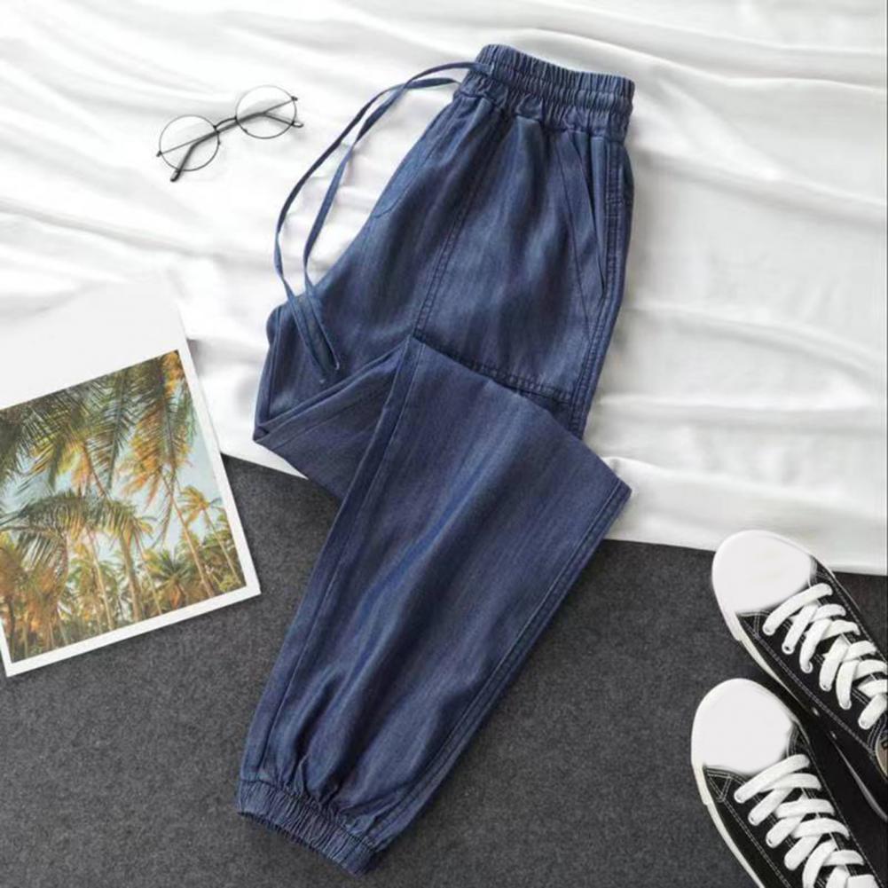 Summer Thin Ice Silk Jeans Wom - Mom Jeans Women incelemesi ve fiyatı