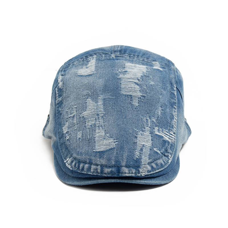 Fashion Men Ripped Denim Beret - Women Fashion Nz incelemesi ve fiyatı