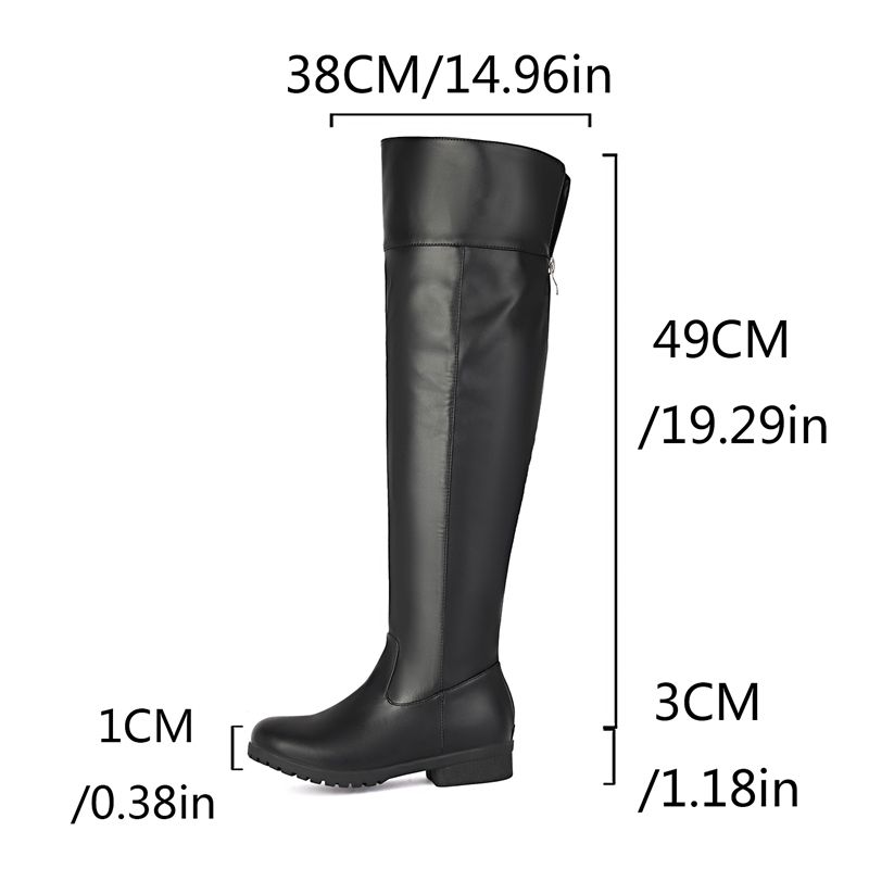 Fashion Women Thigh Boots Roun - Women Fashion Over 50 incelemesi ve fiyatı