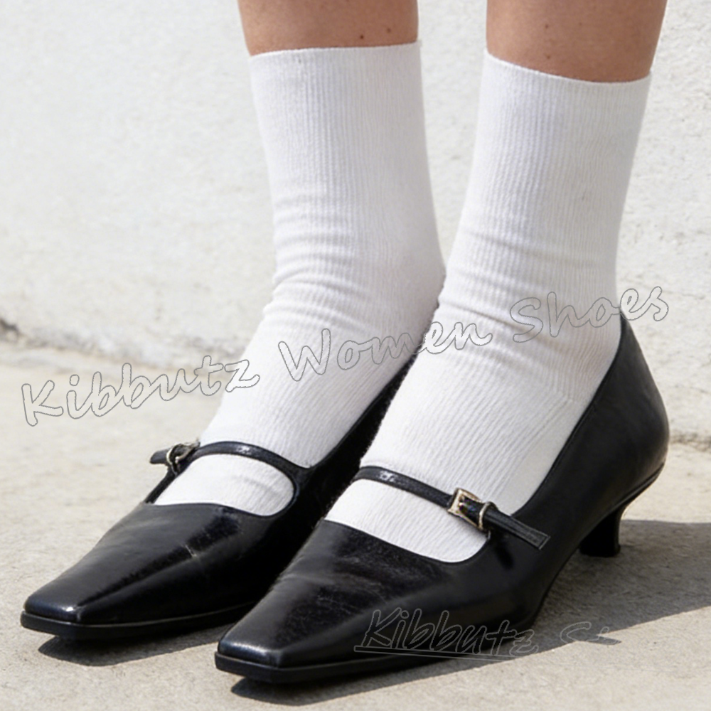 Mary Jane Pumps Belt Buckle Le - Fashion Women Belt incelemesi ve fiyatı