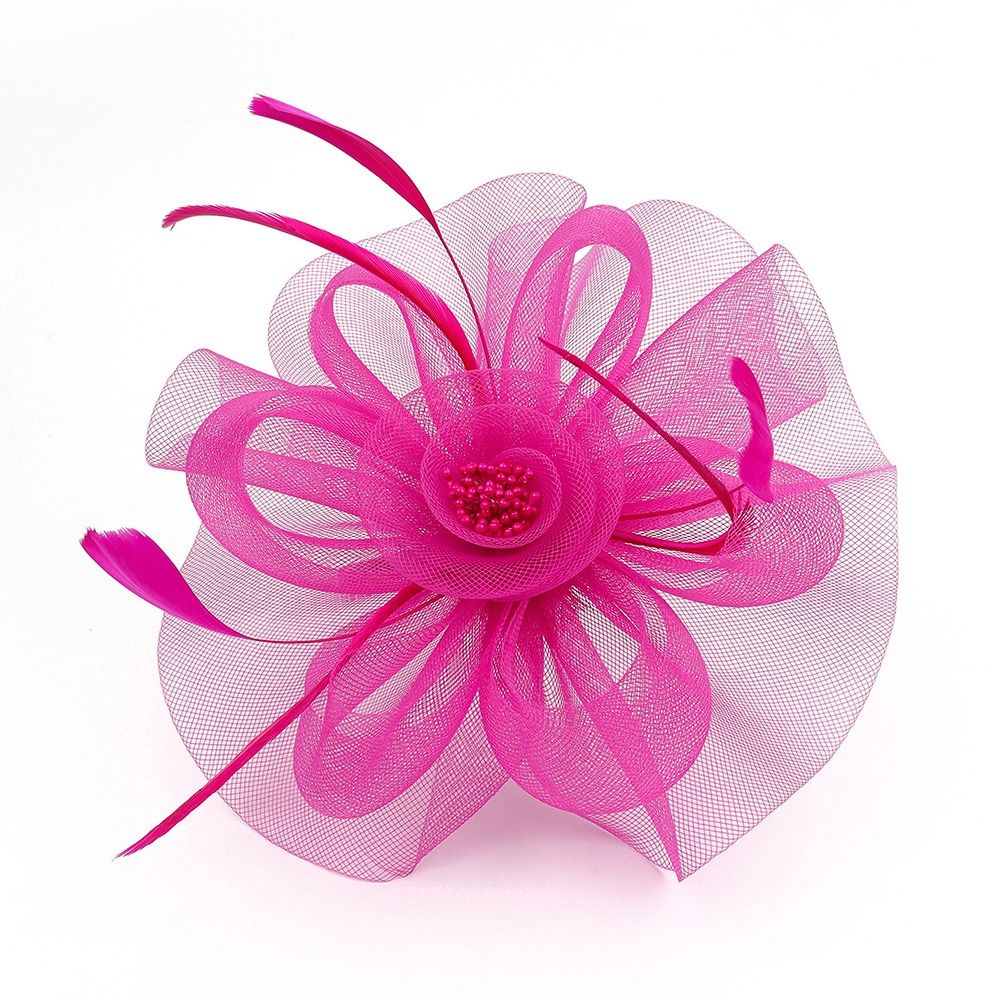 Feathers Ribbon Fascinator Hat - Women'S Fashion Kentucky Derby incelemesi ve fiyatı