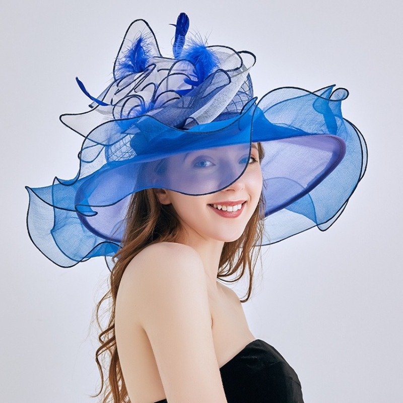 Fashion flower Fascinator Hats - Women'S Fashion Kentucky Derby incelemesi ve fiyatı
