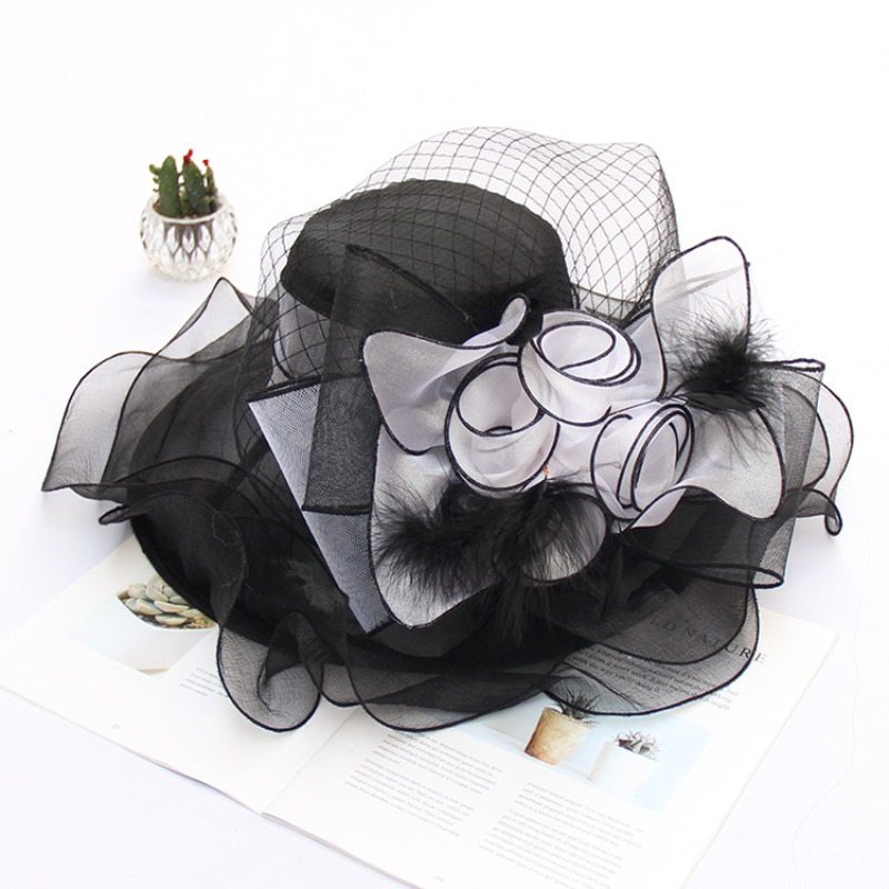 Fashion flower Fascinator Hats - Women'S Fashion Kentucky Derby incelemesi ve fiyatı