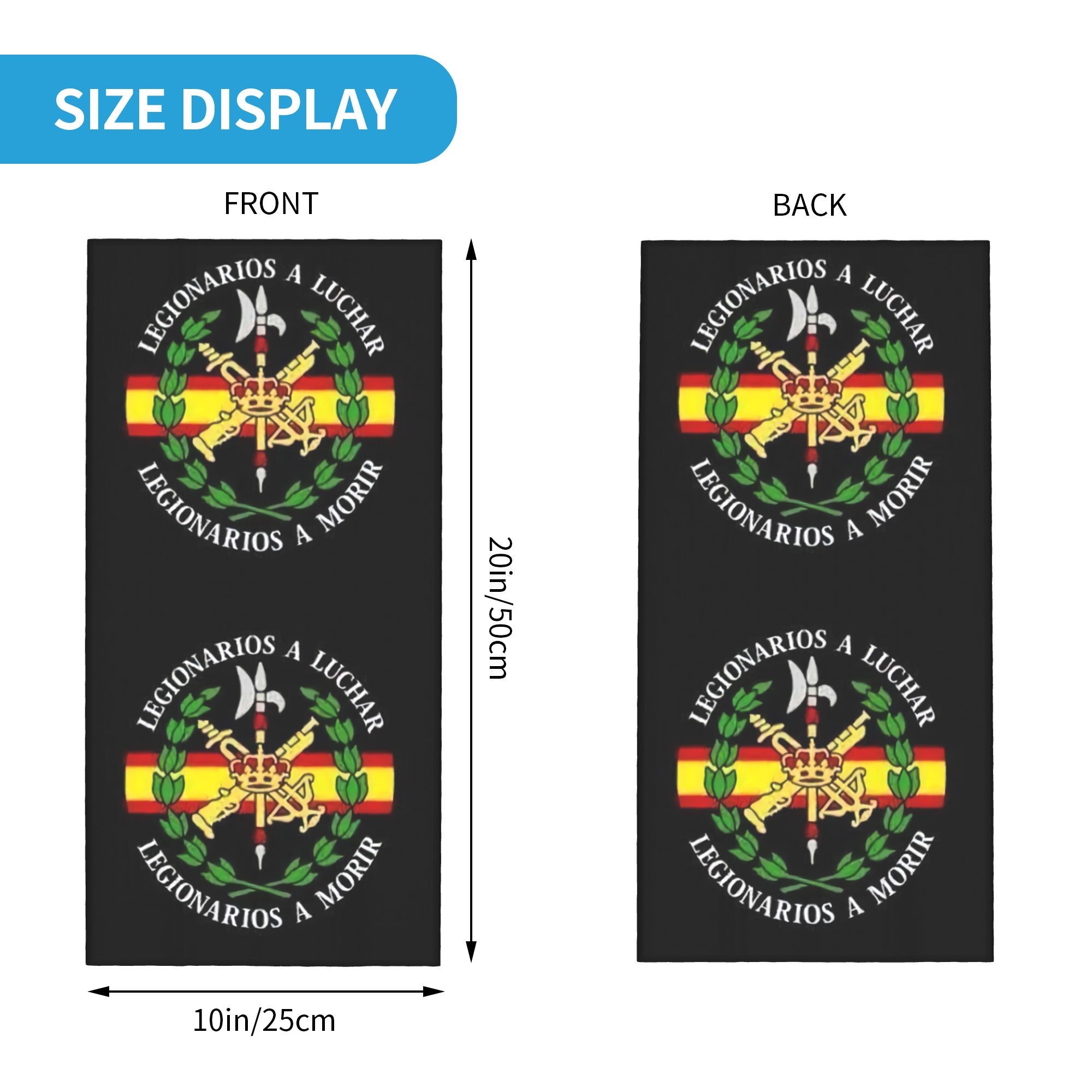 Custom Spanish Legion Bandana  - Women'S Fashion Essentials incelemesi ve fiyatı