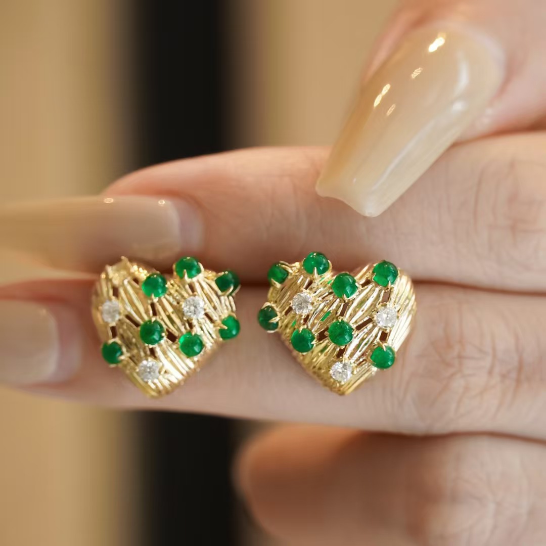 Retro14K Gold Filled Emerald D - Women'S Fashion Victorian Era incelemesi ve fiyatı
