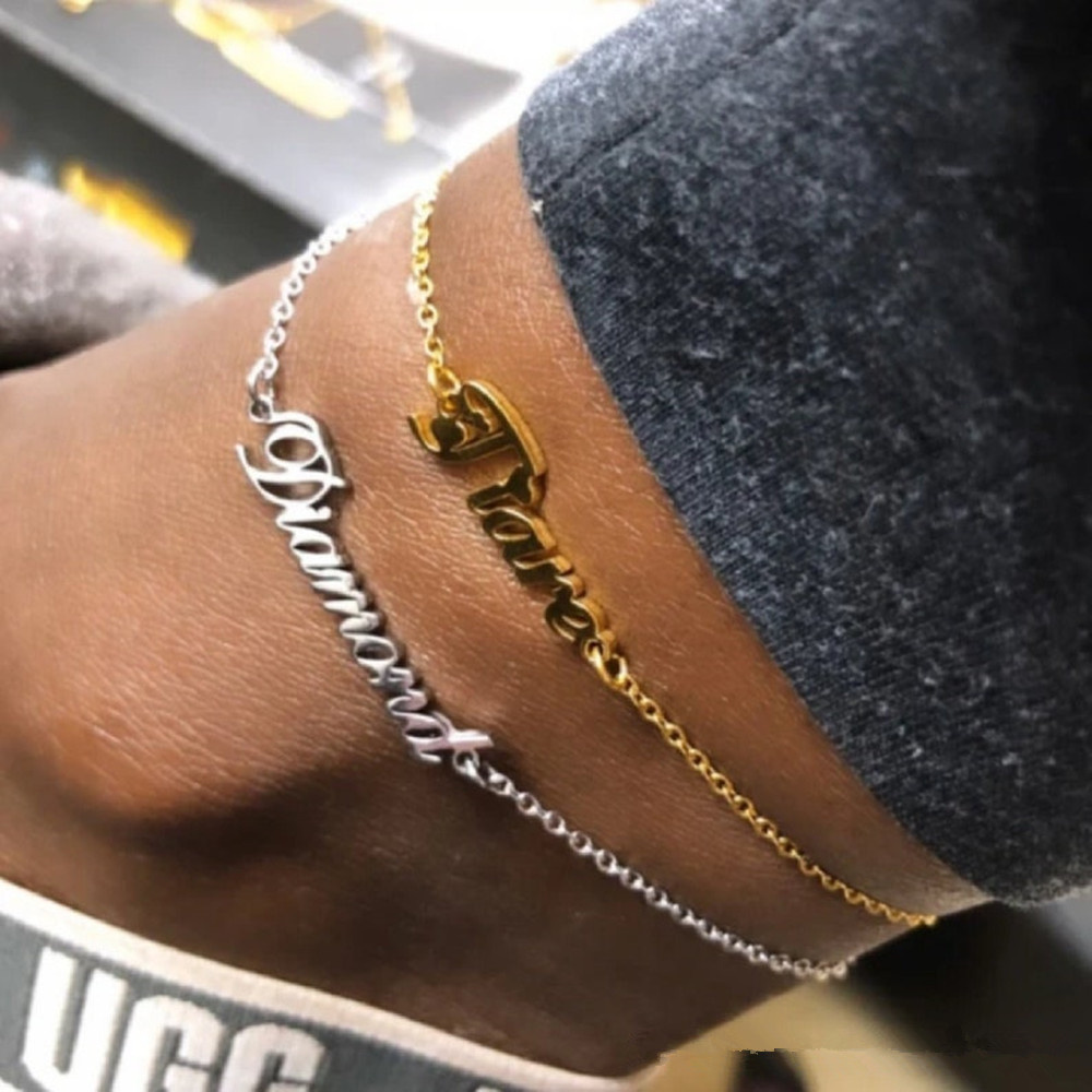 Custom Name Ankle Stainless St - Women Fashion Dress Names incelemesi ve fiyatı