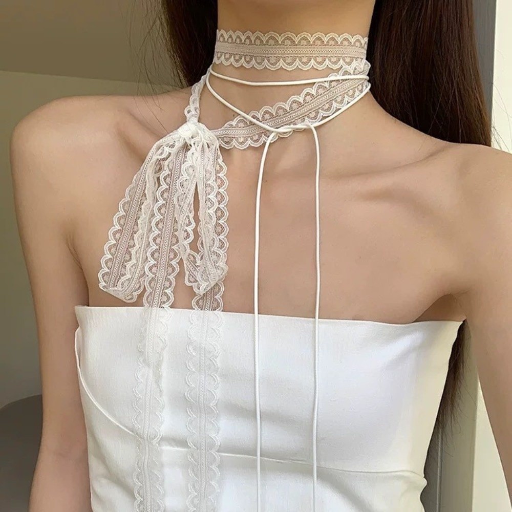 Sweet Gothic Lace Choker Stack - Women'S Fashion Layering incelemesi ve fiyatı