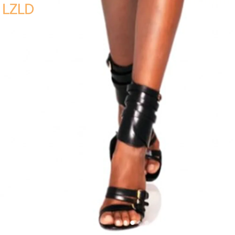Black Sexy Catwalk Women Sanda - Fashion Women Belt incelemesi ve fiyatı