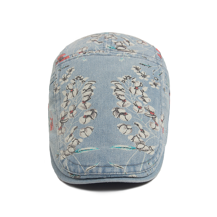 New Vintage Print Denim Beret  - Women Fashion Nz incelemesi ve fiyatı