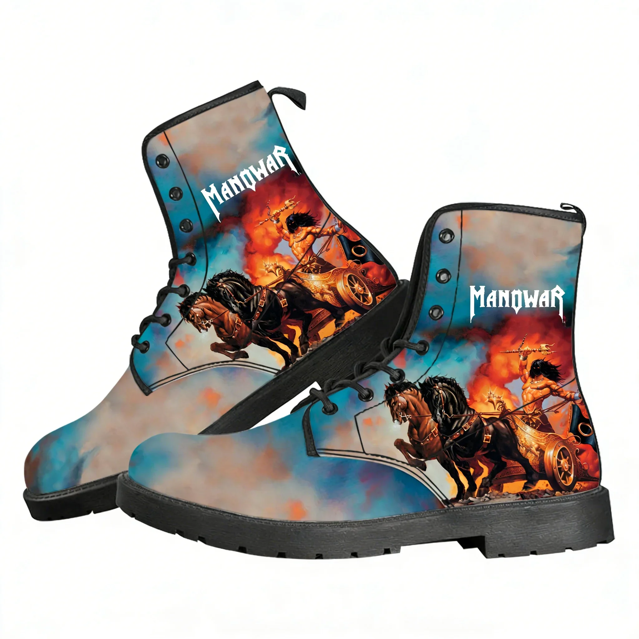 Manowar Band Casual Boots Rock - Women'S Fashion Business Casual incelemesi ve fiyatı