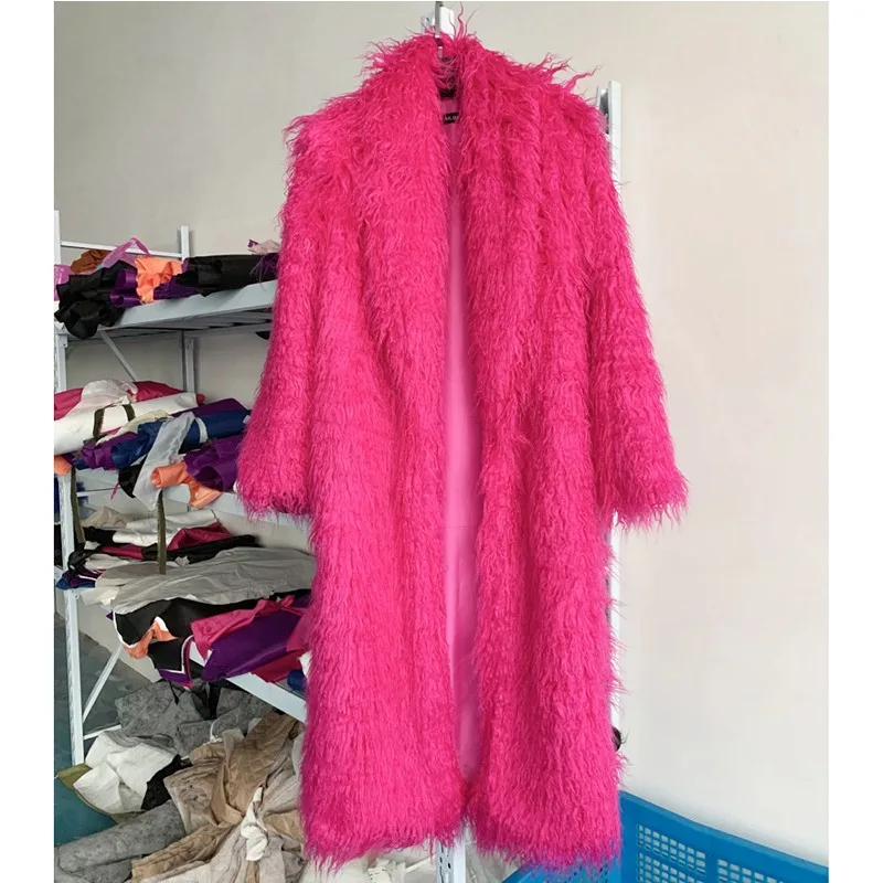 Women Faux Fur Long Coat Therm - Women Fashion Over 50 incelemesi ve fiyatı