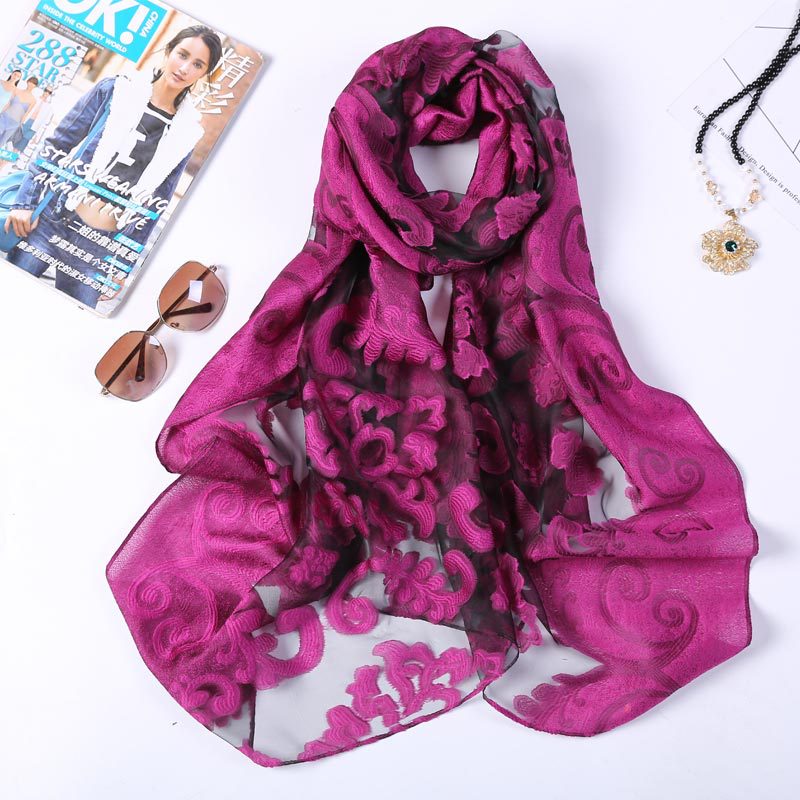Hot Selling 180*70 Organza Sil - Women'S Fashion Poncho incelemesi ve fiyatı