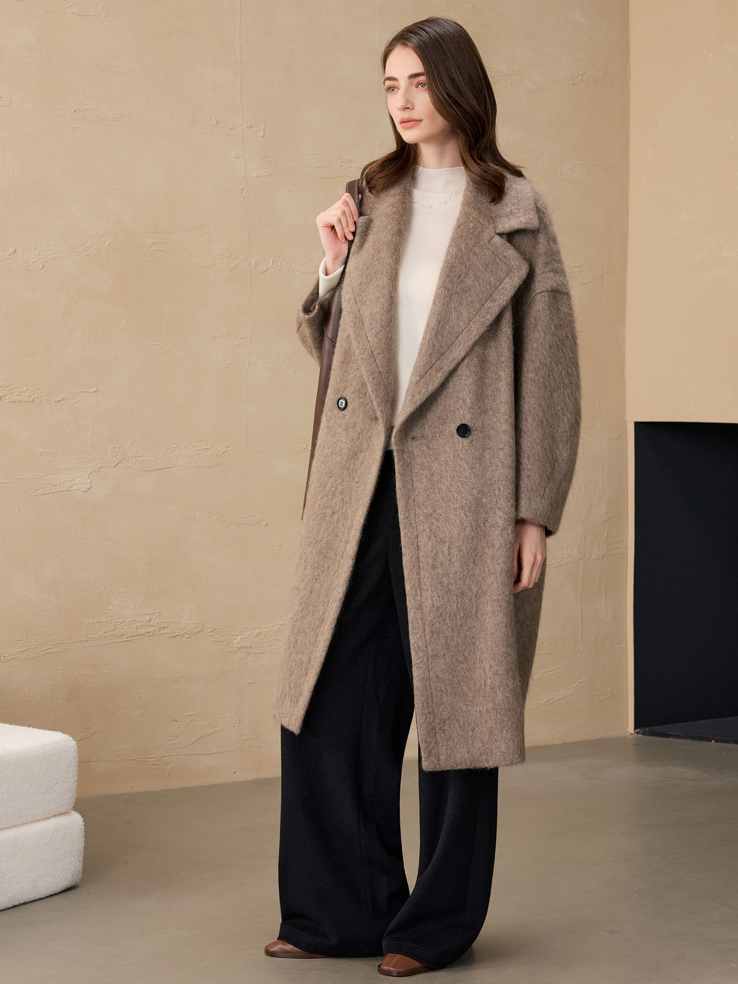 Allingentle Women's Blazer Woo - Women'S Fashion Long Coat incelemesi ve fiyatı