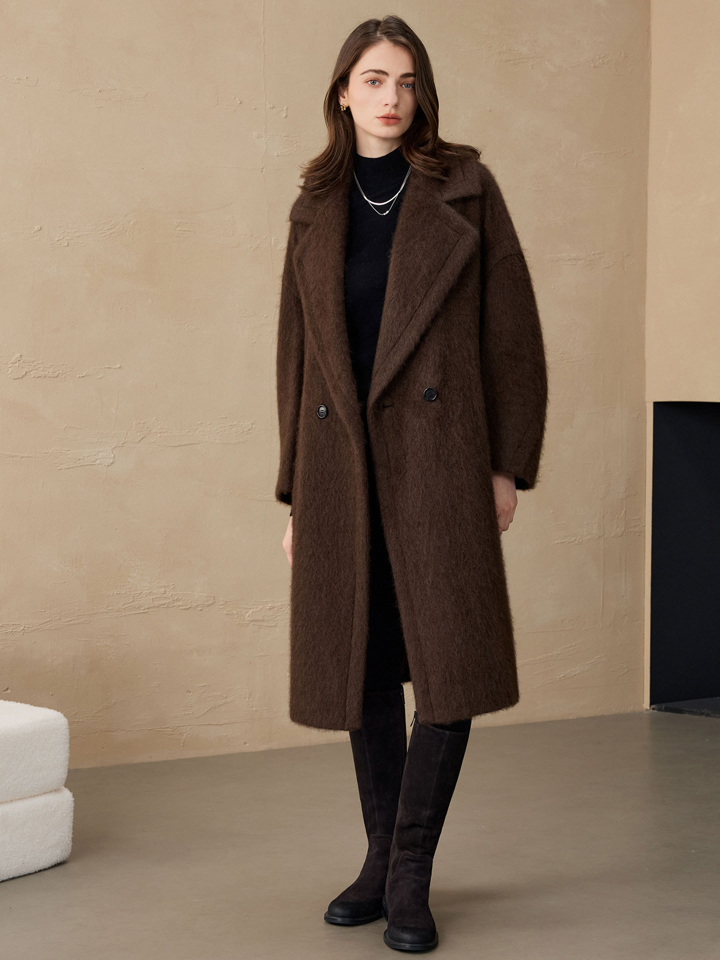 Allingentle Women's Blazer Woo - Women'S Fashion Long Coat incelemesi ve fiyatı