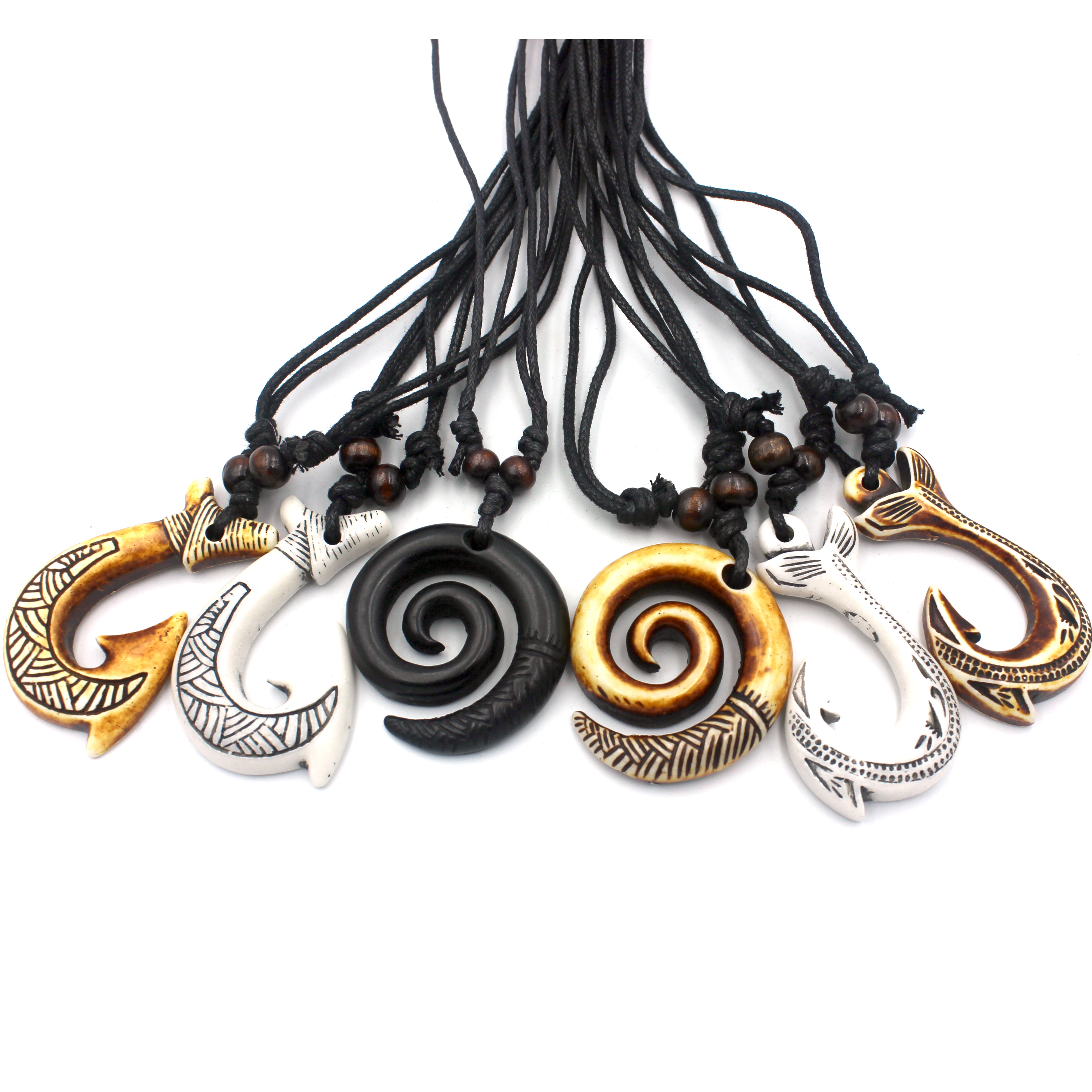 12pcs/Lot Imitation Bone Carve - Women Fashion Nz incelemesi ve fiyatı