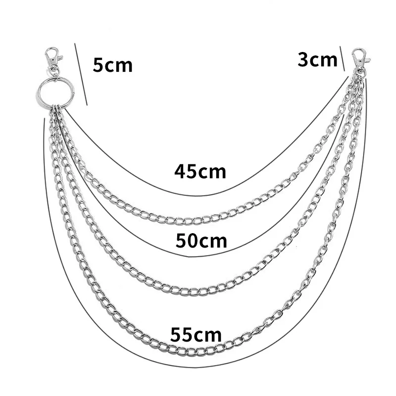 Layer Metal Belt Chain Punk Ho - Women'S Fashion Layering incelemesi ve fiyatı