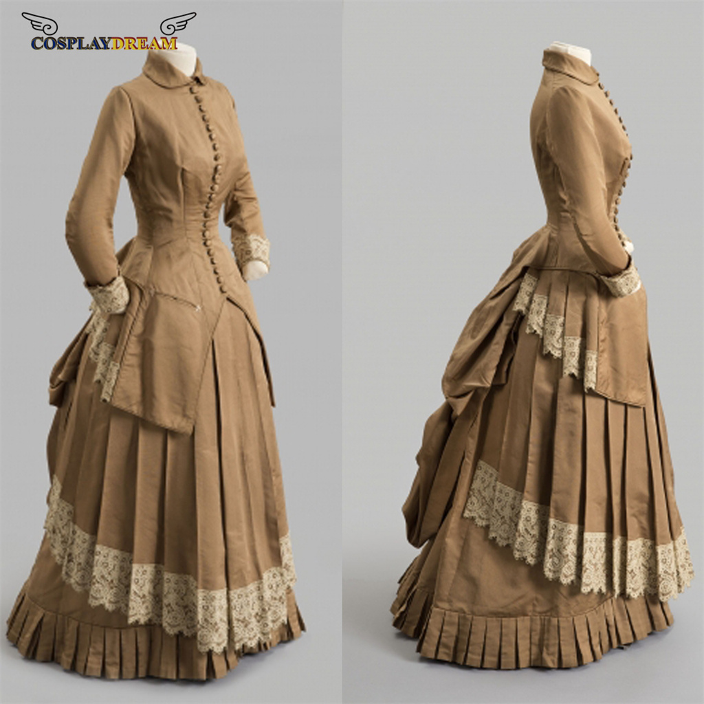 19th Century Fashion dress Vic - Women'S Fashion Victorian incelemesi ve fiyatı