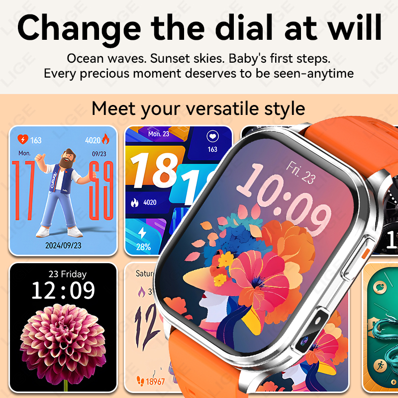 LIGE 2026 Smart Watches Men Wo - Women Fashion Video incelemesi ve fiyatı