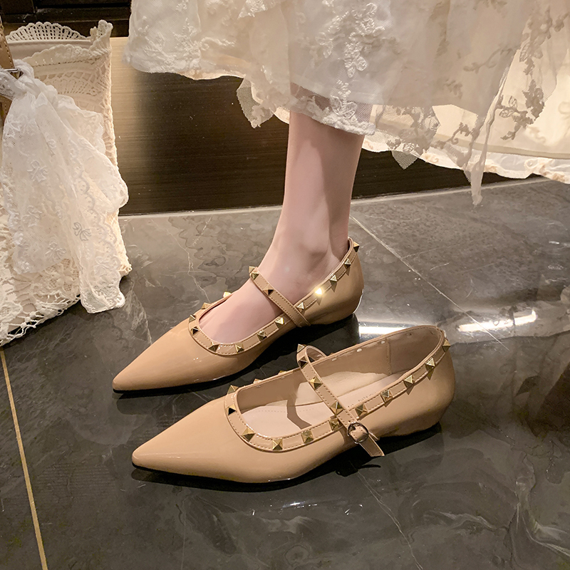 Fashion nude color spike heel  - Women'S Fashion Business Casual incelemesi ve fiyatı