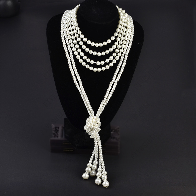 1920s Pearls Necklace Fashion  - Women'S Fashion Of The 1920S incelemesi ve fiyatı