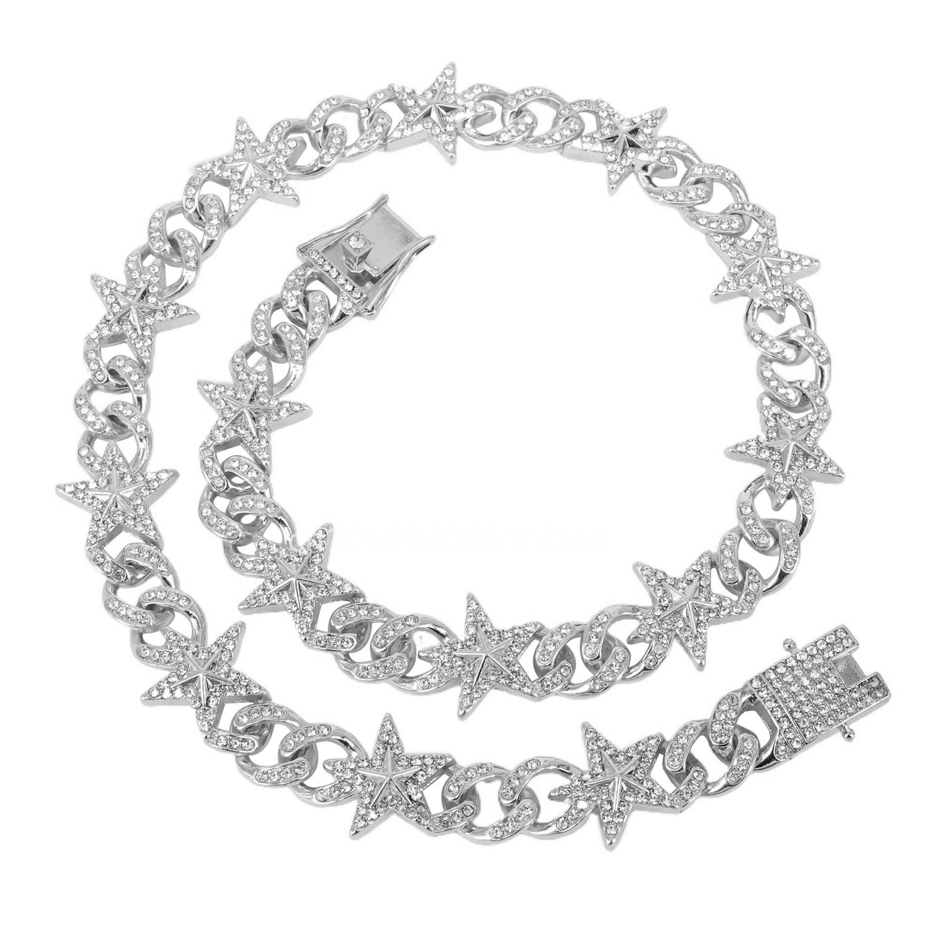 New Hip Hop Rap Iced Out Chain - Women Fashion Dress Names incelemesi ve fiyatı