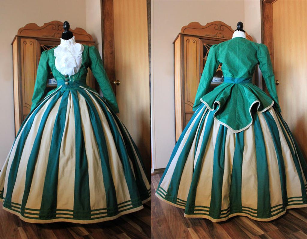 1800s Fashion Edwardian Costum - Women'S Fashion Victorian Era incelemesi ve fiyatı