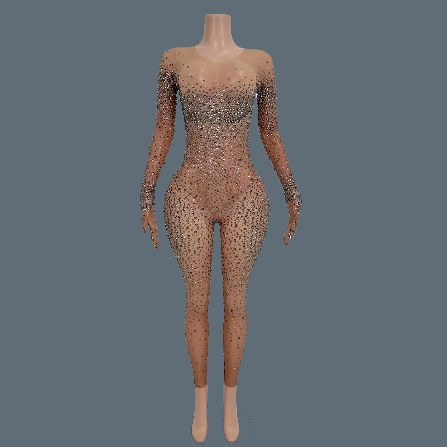 Sexy Stage Costume Full Rhines - Women Fashion Photoshoot incelemesi ve fiyatı