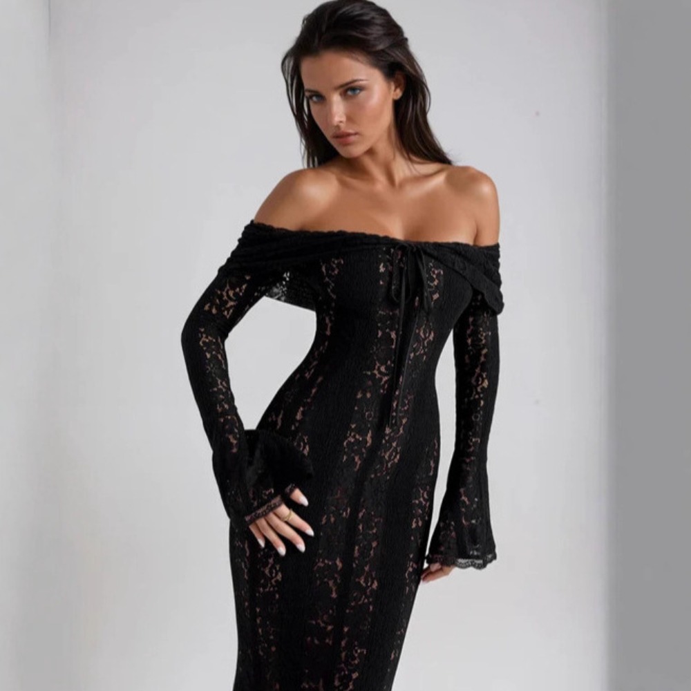 Dress Vintage Hollow Out Flora - Women Fashion Necklace incelemesi ve fiyatı