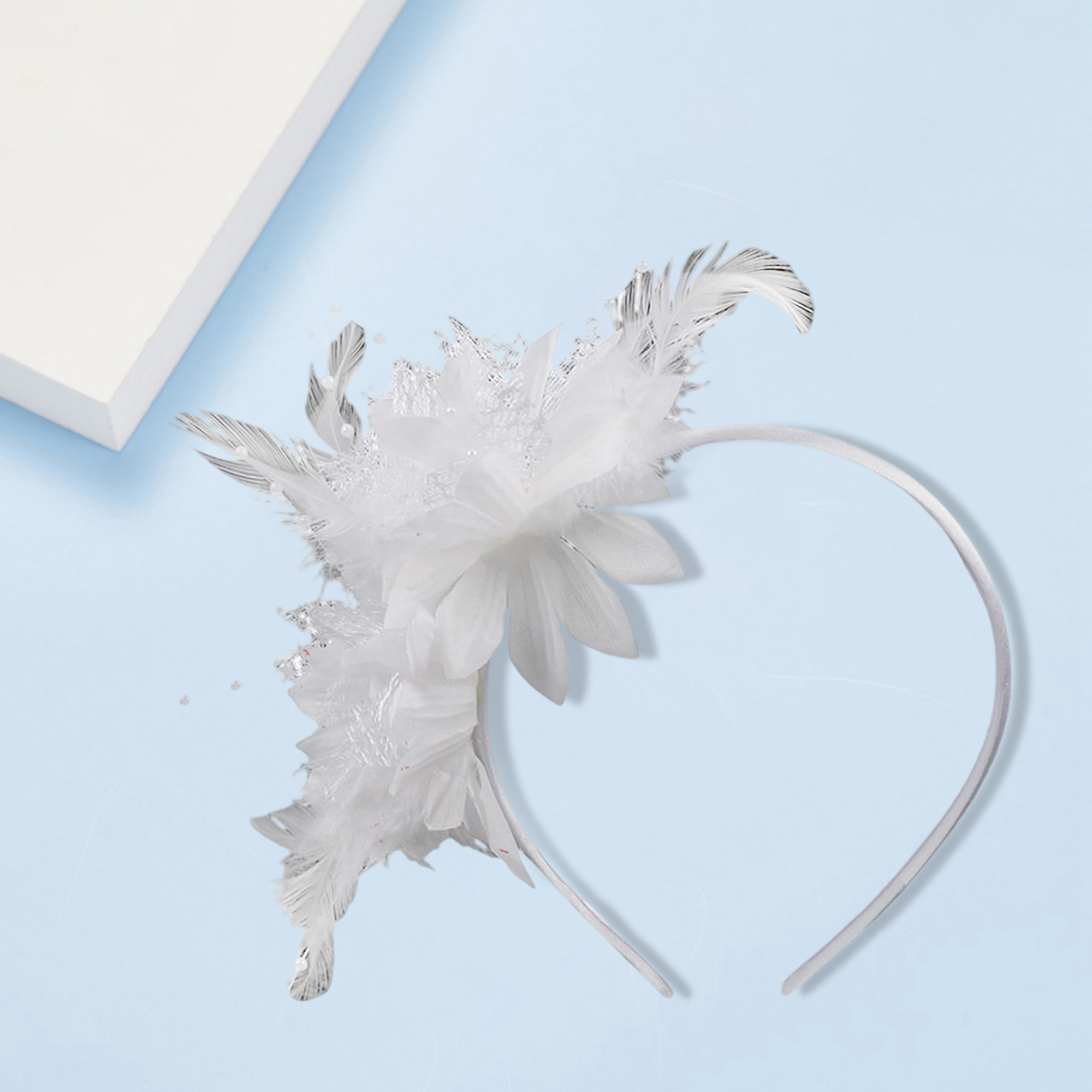 Elegant Feathered Headpiece wi - Women'S Fashion Kentucky Derby incelemesi ve fiyatı