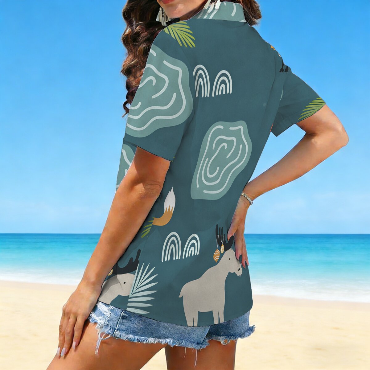 Fashion plus size women's shor - Women Fashion Fun incelemesi ve fiyatı