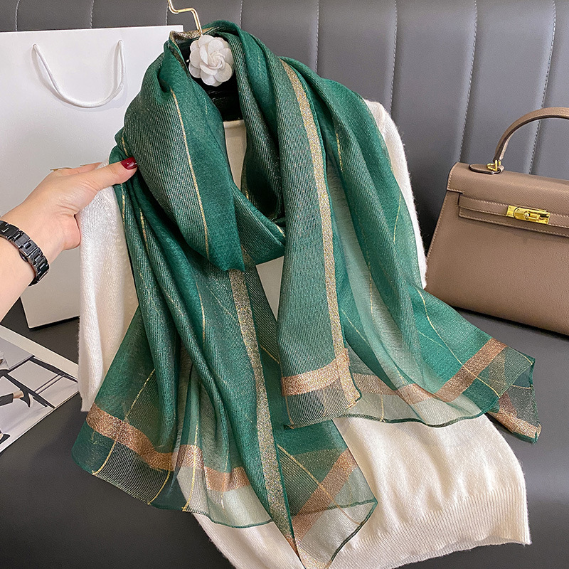 2024 Solid Silk wool scarf for - Women'S Fashion Poncho incelemesi ve fiyatı