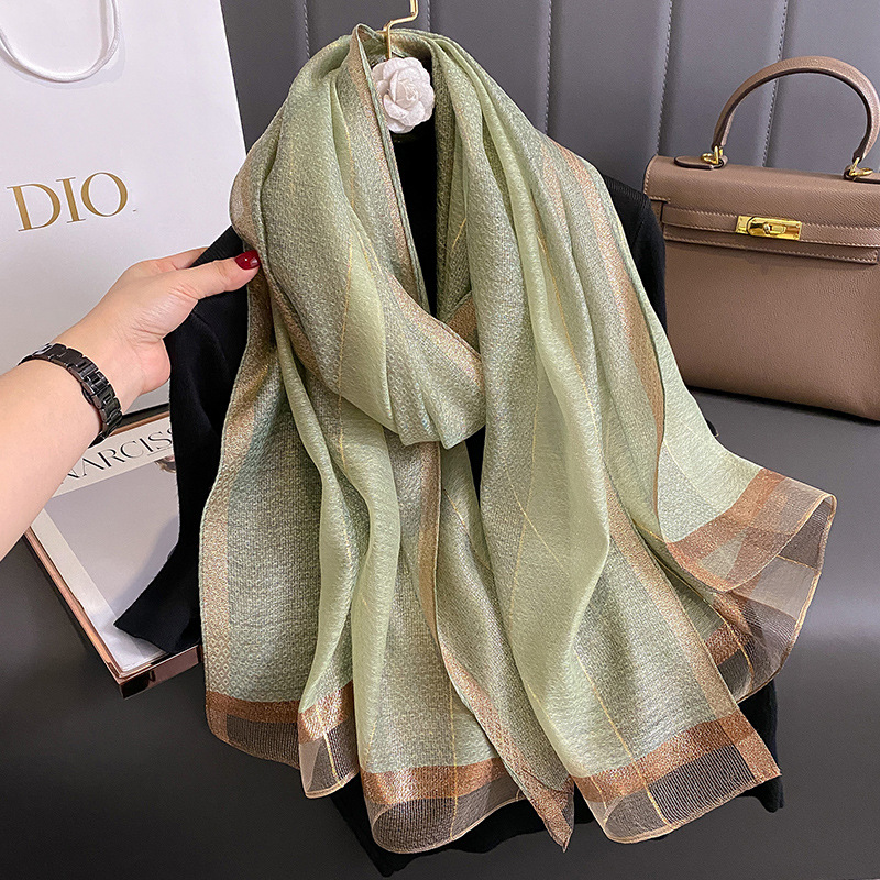2024 Solid Silk wool scarf for - Women'S Fashion Poncho incelemesi ve fiyatı
