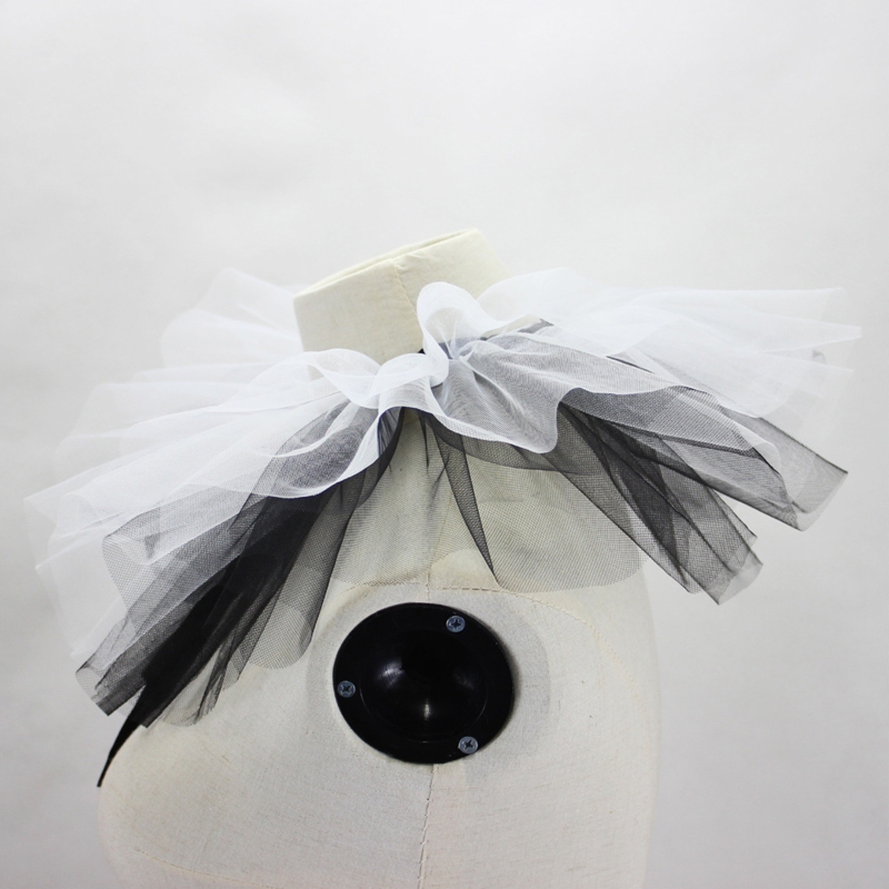 Y1UB Women Tulle Ruffled Fake  - Women'S Fashion Victorian incelemesi ve fiyatı