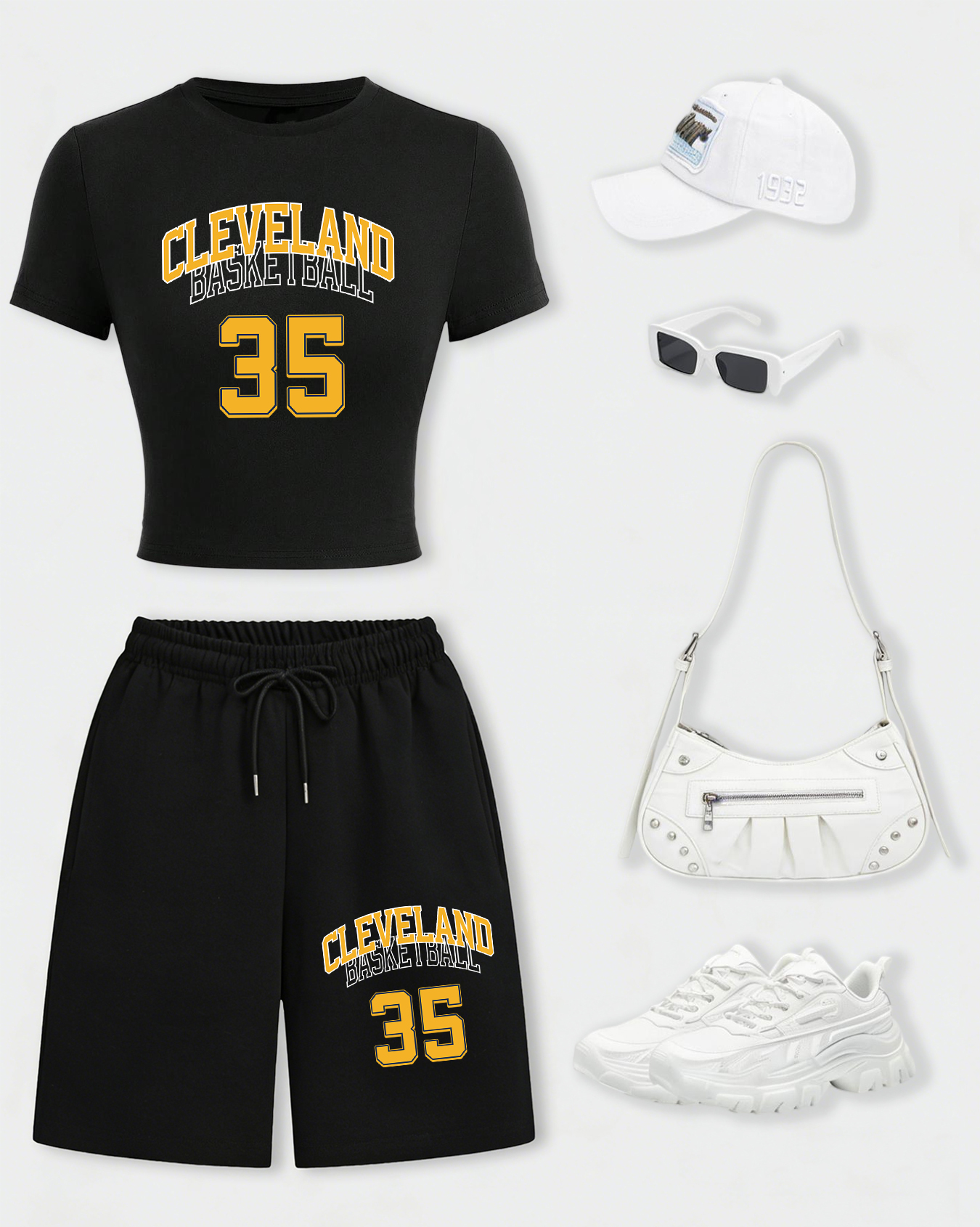 Cleveland Basketball 35 Women  - Crop Top Women incelemesi ve fiyatı