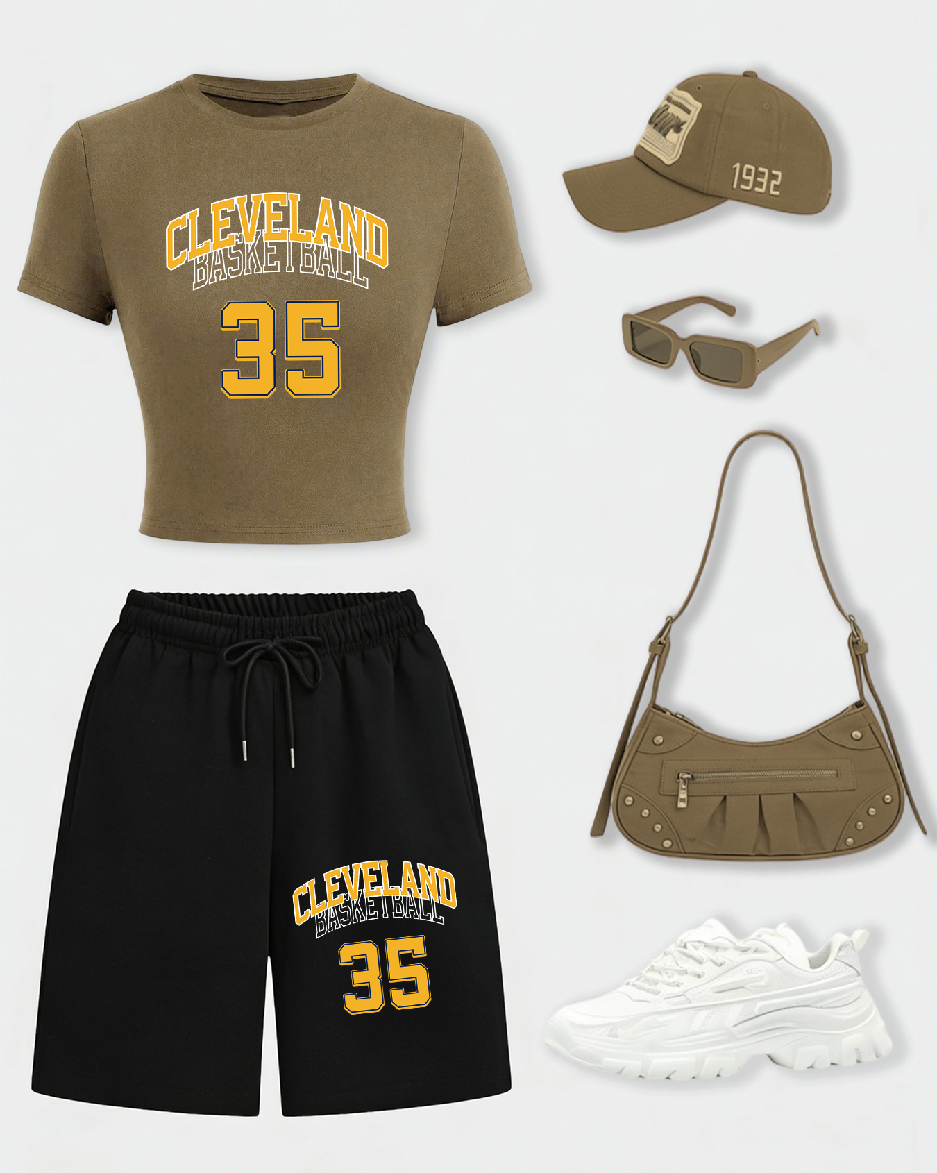 Cleveland Basketball 35 Women  - Crop Top Women incelemesi ve fiyatı