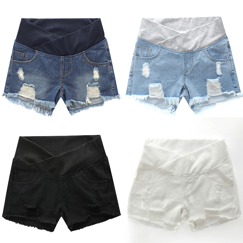 Large Size Maternity Shorts Hi - Mom Jeans Women incelemesi ve fiyatı